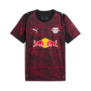 PUMA RB LEIPZIG 2025/2026 THIRD REPLICA JERSEY - PUMA BLACK/FAST RED
