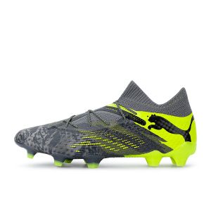 PUMA FUTURE 7 ULTIMATE RUSH FG/AG  - STRONG GRAY/COOL DARK GRAY/ELECTRIC LIME