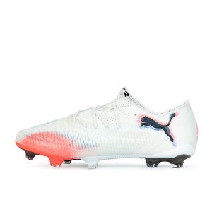 PUMA FUTURE 8 ULTIMATE LOW FG - PUMA WHITE/PUMA BLACK/GLOWING RED