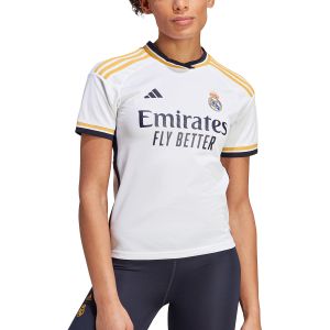 ADIDAS REAL MADRID 2023/2024 HOME REPLICA JERSEY W - WHITE