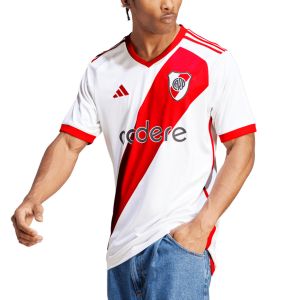 ADIDAS RIVER PLATE 2023/2024 HOME REPLICA JERSEY - WHITE/RED