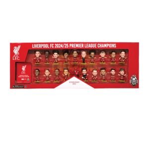 SOCCERSTARZ LIVERPOOL CHAMPIONS TEAM PACK 20 FIGURE (2024/2025 VERSION)