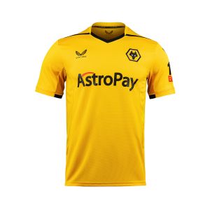 CASTORE WOLVES 2022/2023 HOME REPLICA JERSEY - GOLD/YELLOW